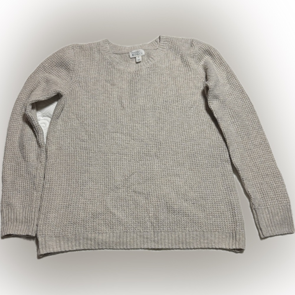Market & Spruce Beige Sweater